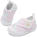 FEETCITY Baby First Walking Shoes Wide Baby Shoes Infant Sneakers Newborn Crib Shoe Barefoot Lightweight Slip On Shoe