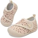 FEETCITY Baby First Walking Shoes Wide Baby Shoes Infant Sneakers Newborn Crib Shoe Barefoot Lightweight Slip On Shoe