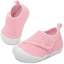 FEETCITY Baby First Walking Shoes Wide Baby Shoes Infant Sneakers Newborn Crib Shoe Barefoot Lightweight Slip On Shoe