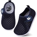 FEETCITY Boys Girls Water Shoes Kids Aqua Socks Quick Dry Barefoot for Beach Swimming Pool