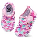 FEETCITY Boys Girls Water Shoes Kids Aqua Socks Quick Dry Barefoot for Beach Swimming Pool