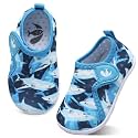 FEETCITY Boys Girls Water Shoes Kids Aqua Socks Quick Dry Barefoot for Beach Swimming Pool