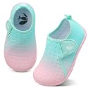 FEETCITY Boys Girls Water Shoes Kids Aqua Socks Quick Dry Barefoot for Beach Swimming Pool