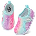FEETCITY Boys Girls Water Shoes Kids Aqua Socks Quick Dry Barefoot for Beach Swimming Pool
