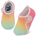 FEETCITY Boys Girls Water Shoes Kids Aqua Socks Quick Dry Barefoot for Beach Swimming Pool