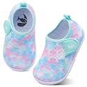 FEETCITY Boys Girls Water Shoes Kids Aqua Socks Quick Dry Barefoot for Beach Swimming Pool