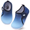 FEETCITY Boys Girls Water Shoes Kids Aqua Socks Quick Dry Barefoot for Beach Swimming Pool