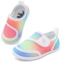 FEETCITY Toddler Water Shoes Boys Girls Swim Shoes Quick Dry Kids Aqua Socks Barefoot for Beach Swimming Pool