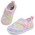 FEETCITY Toddler Water Shoes Boys Girls Swim Shoes Quick Dry Kids Aqua Socks Barefoot for Beach Swimming Pool