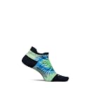 Feetures Elite Light Cushion No Show Tab Sock Wave