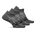 Feetures Elite Ultra Light No Show Tab Ankle Socks - Sport Sock with Targeted Compression