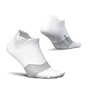 Feetures Elite Ultra Light No Show Tab Ankle Socks - Sport Sock with Targeted Compression