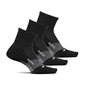 Feetures Merino 10 Max Cushion Merino Wool Quarter Sock