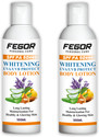 Fegor Natural Glow Body Lotion SPF 50, For Cell Repair, Depigmentation, Radiant Skin (200 ml)
