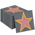 Feifeiya 60 Pcs Movie Star Cocktail Paper Napkins 6.5 x 6.5 Inches