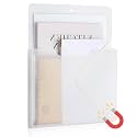 Feifeiya Magnetic File Holder Wall, 12.2 x 9.4 Inch, Vertical, Mint Green