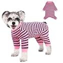 FEimaX Dog Recovery Suit After Surgery, Pet Abdominal Wounds Post Surgical Shirt for Dogs Cats, Puppy Spay Neuter Prevent Licking Onesie Alternative Bandages E-Collar &amp; Cone