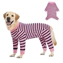 FEimaX Dog Recovery Suit After Surgery, Pet Abdominal Wounds Post Surgical Shirt for Dogs Cats, Puppy Spay Neuter Prevent Licking Onesie Alternative Bandages E-Collar &amp; Cone