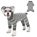 FEimaX Dog Recovery Suit After Surgery, Pet Abdominal Wounds Post Surgical Shirt for Dogs Cats, Puppy Spay Neuter Prevent Licking Onesie Alternative Bandages E-Collar &amp; Cone