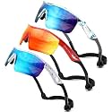 FEISEDY Kids Teens Baseball Polarized Sunglasses Sports