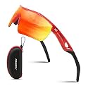 FEISEDY Kids Teens Baseball Polarized Sunglasses Sports