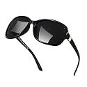 FEISEDY Polarized Sunglasses for Women Classic Vintage Square Wraparound UV400 Protection Shade B0309