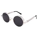 FEISEDY Retro Gothic Steampunk Sunglasses For Men Women