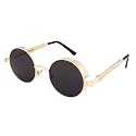 FEISEDY Retro Gothic Steampunk Sunglasses For Men Women