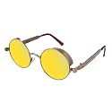 FEISEDY Retro Gothic Steampunk Sunglasses For Men Women