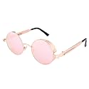 FEISEDY Retro Gothic Steampunk Sunglasses For Men Women