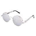 FEISEDY Retro Gothic Steampunk Sunglasses For Men Women