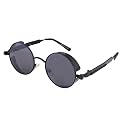 FEISEDY Retro Gothic Steampunk Sunglasses For Men Women