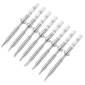FEITA Mini Pencil Soldering Iron Tips Replacement for Pinecil Micro Soldering Iron, PTS200/TS100 Portable Solder Pen Tool Soldering Accessories (ST-B/I/BC2/C4/K/KU/D04/J02 8Pcs)