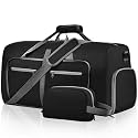 Felipe Varela Foldable Duffle Bag for Travel Weekend Overnight Gym Camping