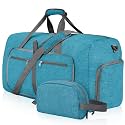 Felipe Varela Foldable Duffle Bag for Travel Weekend Overnight Gym Camping