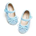 Felix &amp; Flora Toddler Flower Girl Dress Shoes - Girl Ballet Flats Party School Shoes Wedding