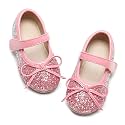 Felix &amp; Flora Toddler Flower Girl Dress Shoes - Girl Ballet Flats Party School Shoes Wedding