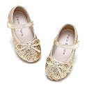 Felix &amp; Flora Toddler Flower Girl Dress Shoes - Girl Ballet Flats Party School Shoes Wedding
