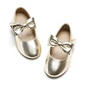 Felix &amp; Flora Toddler Flower Girl Dress Shoes - Girl Ballet Flats Party School Shoes Wedding