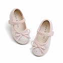 Felix &amp; Flora Toddler Flower Girl Dress Shoes - Girl Ballet Flats Party School Shoes Wedding