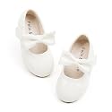 Felix &amp; Flora Toddler Flower Girl Dress Shoes - Girl Ballet Flats Party School Shoes Wedding