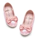 Felix &amp; Flora Toddler Flower Girl Dress Shoes - Girl Ballet Flats Party School Shoes Wedding