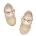 Felix &amp; Flora Toddler Flower Girl Dress Shoes - Girl Ballet Flats Party School Shoes Wedding