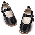 Felix &amp; Flora Toddler Girl Mary Jane Dress Shoes - School Oxford Flats for Girl Party Shoes.