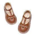 Felix &amp; Flora Toddler Little Girl Princess Dress Shoes-Mary Jane Flats for Girl Party School Shoes