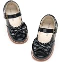 Felix &amp; Flora Toddler Little Girl Mary Jane Dress Shoes - Ballet Flats for Easter Flower Girl Party School Shoes.