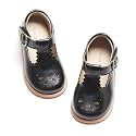 Felix &amp; Flora Toddler Little Girl Princess Dress Shoes-Mary Jane Flats for Girl Party School Shoes