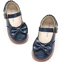 Felix &amp; Flora Toddler Little Girl Mary Jane Dress Shoes - Ballet Flats for Easter Flower Girl Party School Shoes.