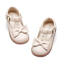 Felix &amp; Flora Toddler Little Girl Princess Dress Shoes-Mary Jane Flats for Girl Party School Shoes