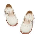 Felix &amp; Flora Toddler Little Girl Princess Dress Shoes-Mary Jane Flats for Girl Party School Shoes